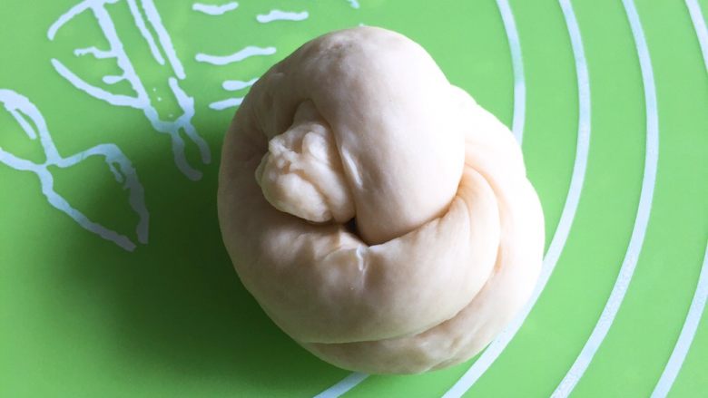 老式咸面包,造型完成了。