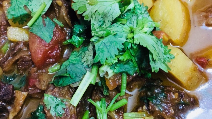 西红柿土豆牛腩