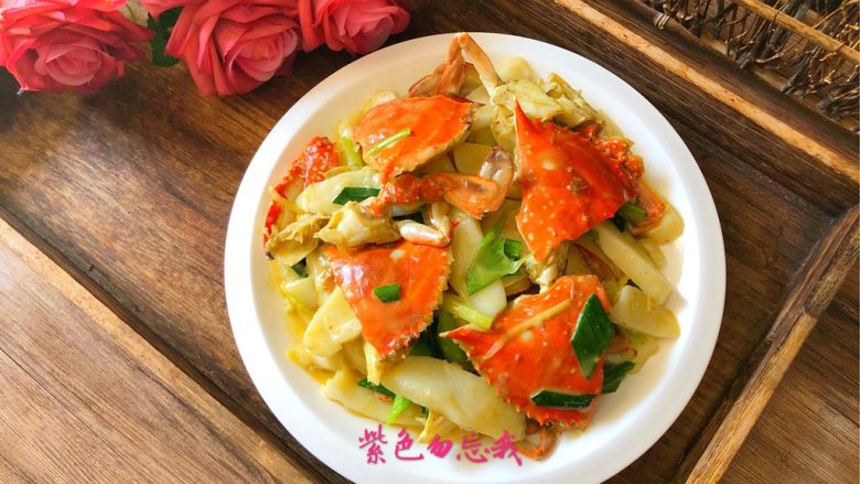 蟹炒白粿,成品图二
