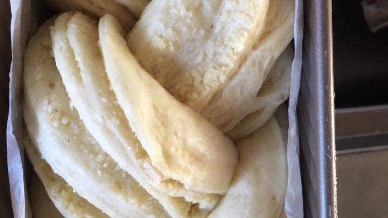 椰蓉吐司（冷藏发酵）,二次发酵