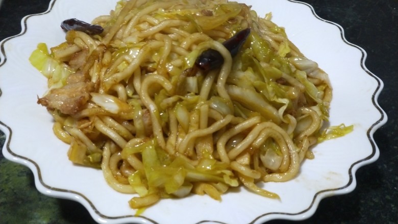 酸菜炒粉条