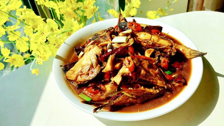凤凰双栖鱼比目➕肉嫩味鲜红烧鲽鱼,成品二