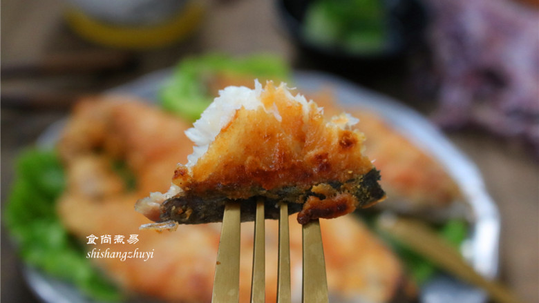 香煎马鲛鱼,外酥里嫩,特别好吃