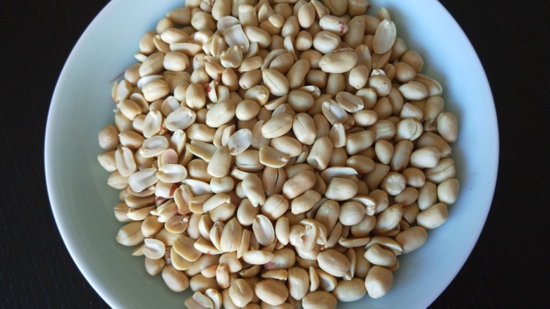 新文美食 盐炒花生米,成品图