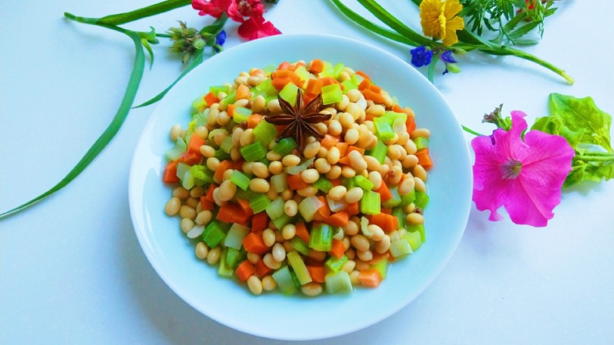 新文美食  花椒盐豆