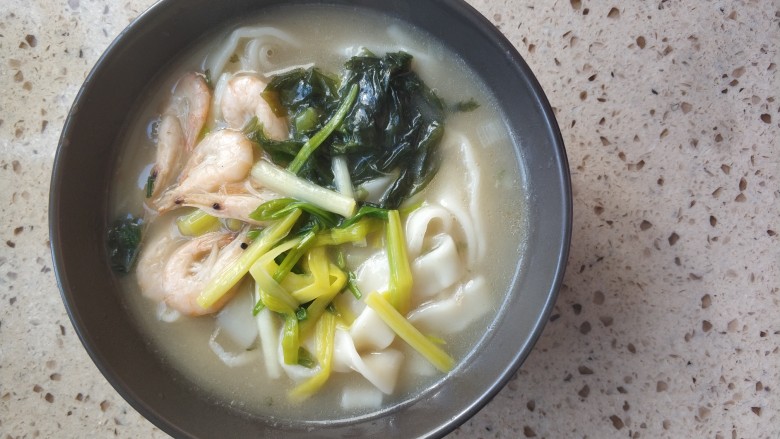 早餐.虾仔面,孕妇,小孩纸 补锌碘也是很好的ヾ ^_^♪