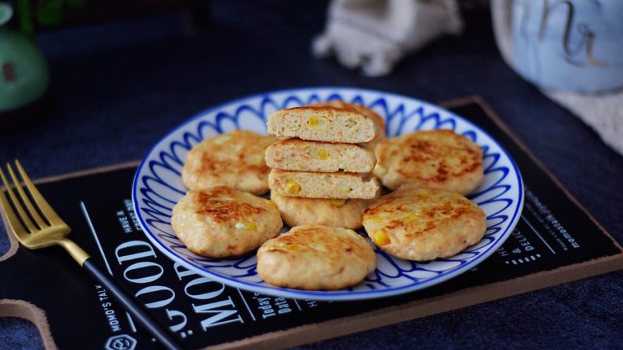 鸡肉杂蔬饼