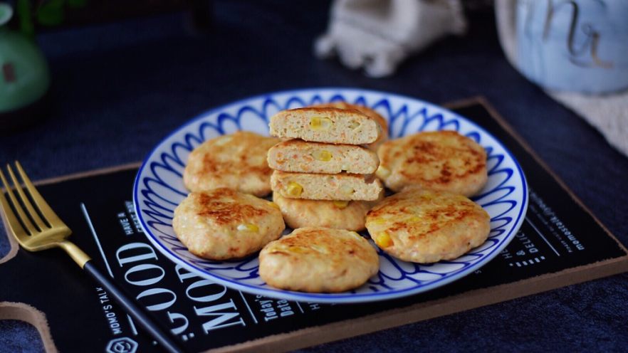 鸡肉杂蔬饼