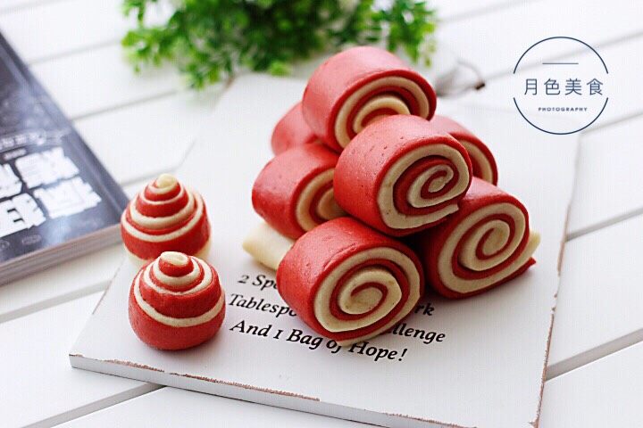 十味 牛奶刀切双色馒头(基础版),成品一