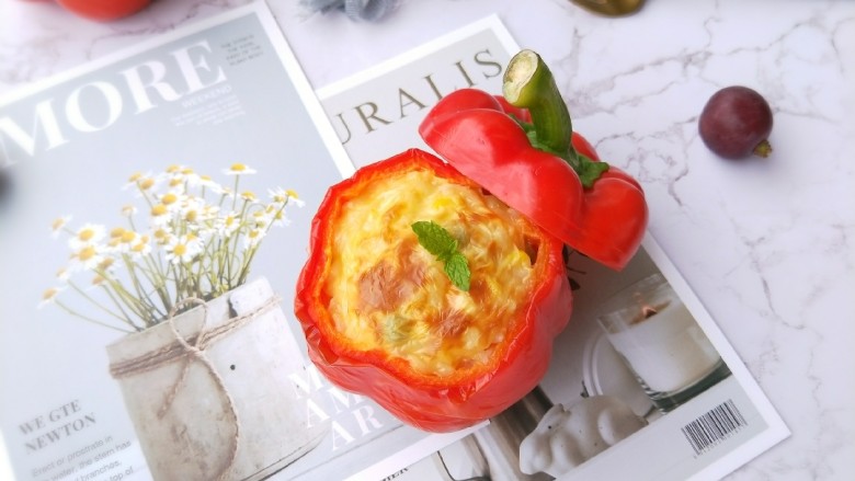 十味 芝士焗五彩饭,先来一张成品图吧。