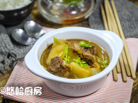 萝卜炖牛肉