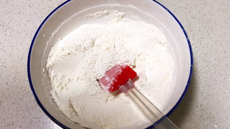 十味 猫爪饼干,搅拌均匀