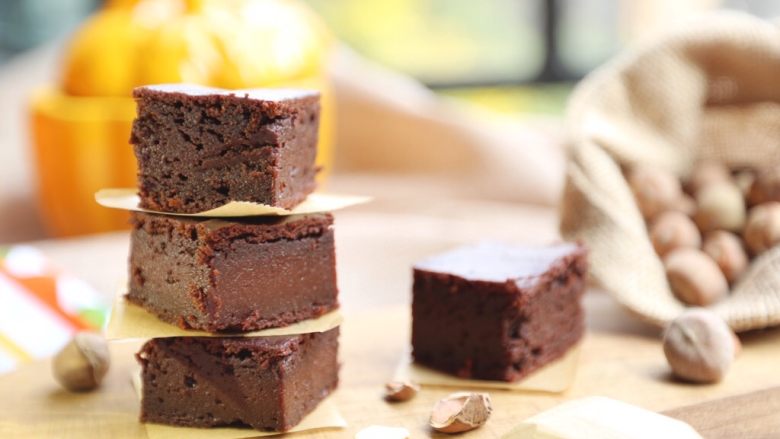 南瓜巧克力布朗尼