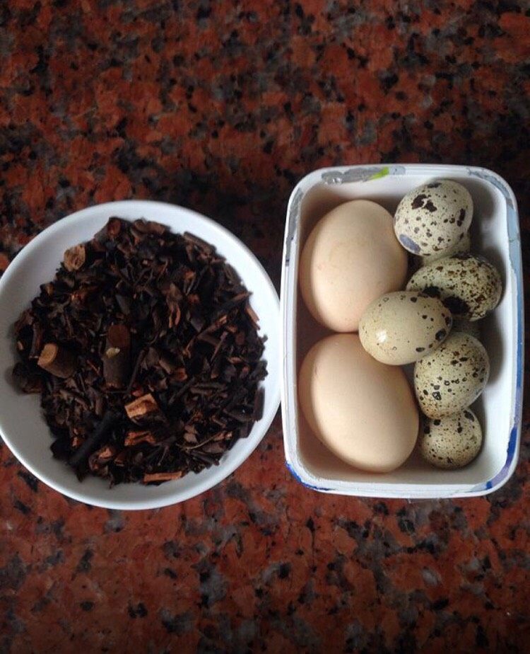 十味 桑寄生蛋茶,准备材料