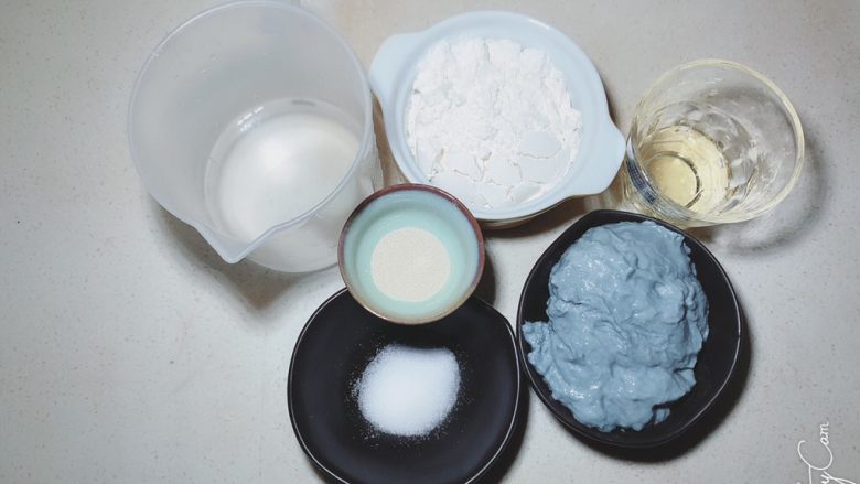 十味  海盐银丝馒头,馒头材料。