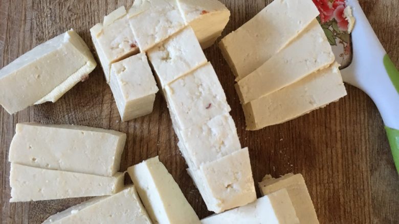 十味 秋之味金黄豆腐,切块