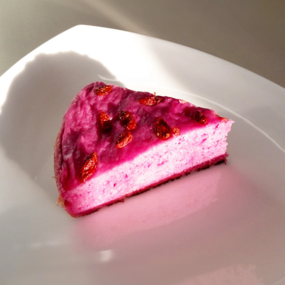 紫薯枸杞发糕（高压锅版）,成品，美美的紫色。