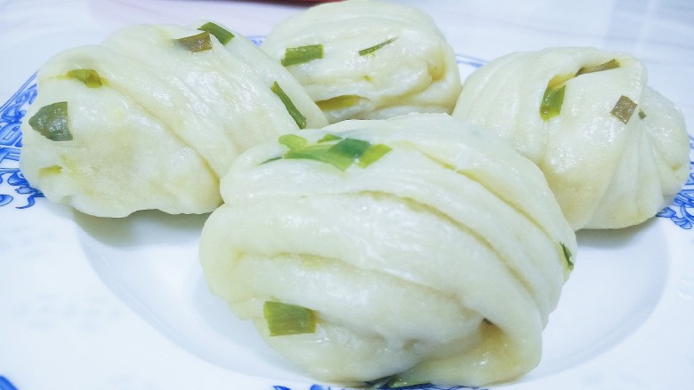 十味 葱油花卷,完成