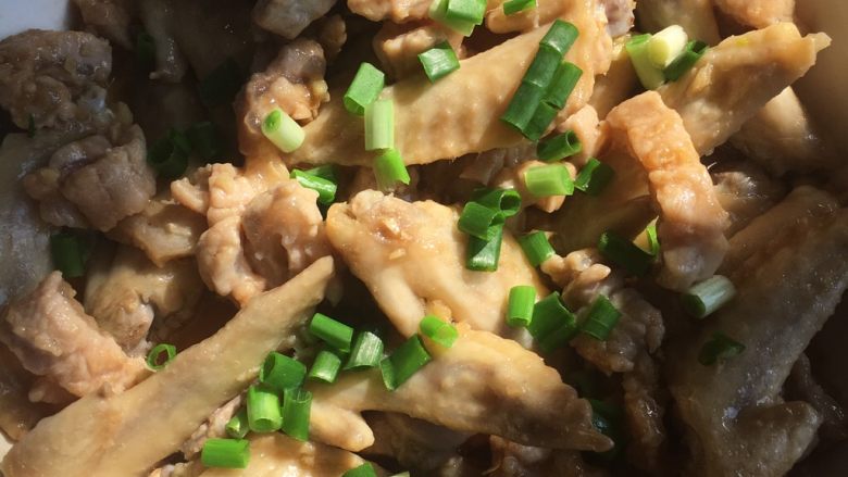 十味  板筋蒸鸡翅,完成