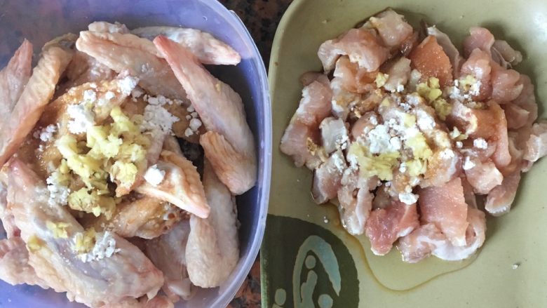 十味  板筋蒸鸡翅,<a style='color:red;display:inline-block;' href='/shicai/ 96'>鸡翅</a>洗净，板筋切块，分别加入调味料，姜蒜蓉调好味