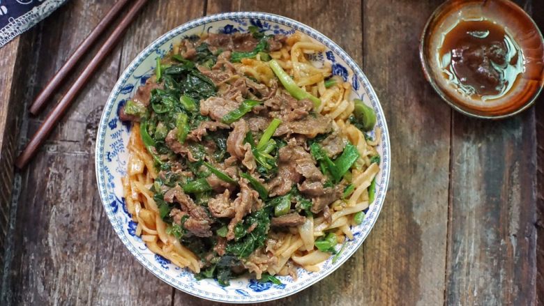 十味 炒牛肉粿,完成