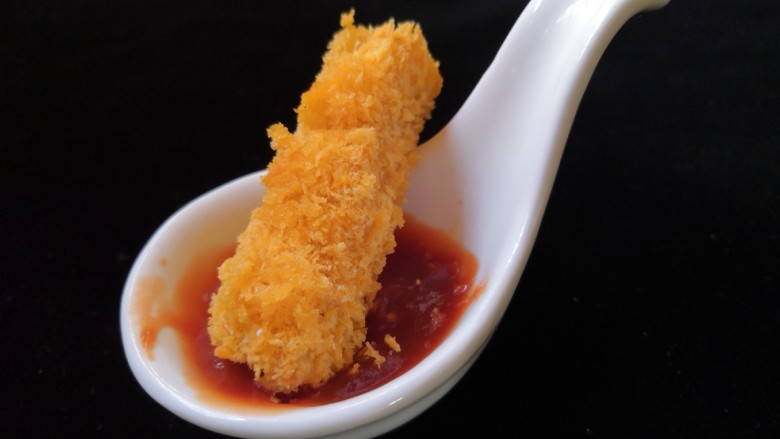 十味 香酥南瓜条,成品图。