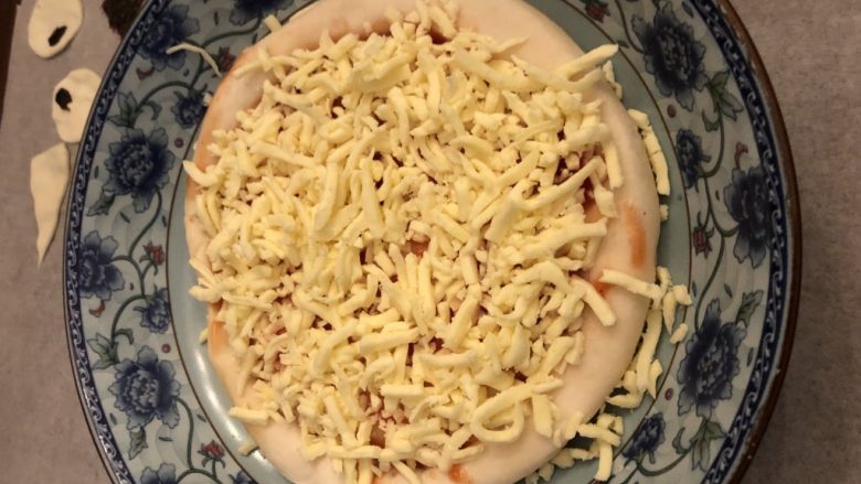愤怒💢的小鸟披萨🍕,披满饼面