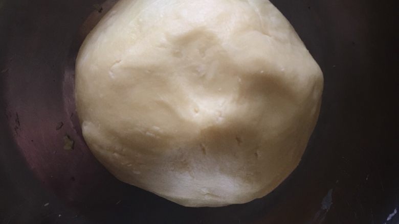 网红仙豆糕,揉成光滑面团,不需过度揉面