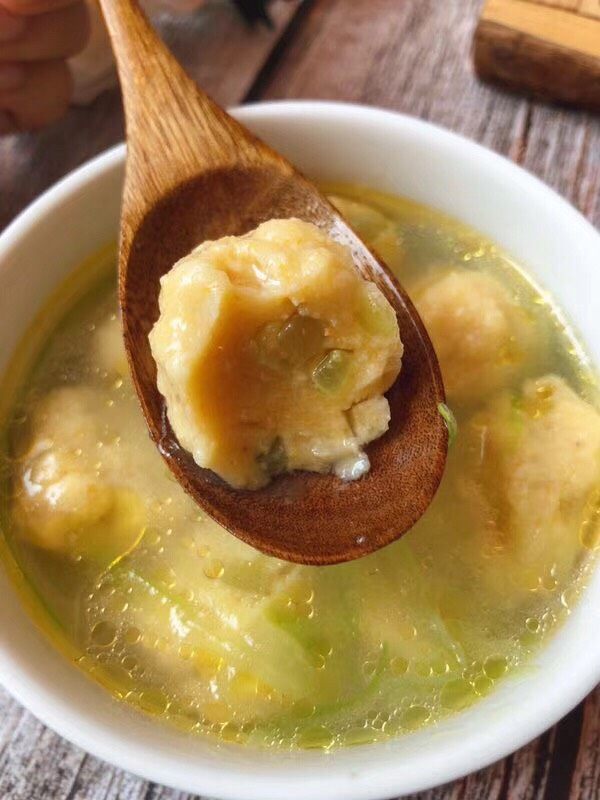 黄瓜小丸子,出锅