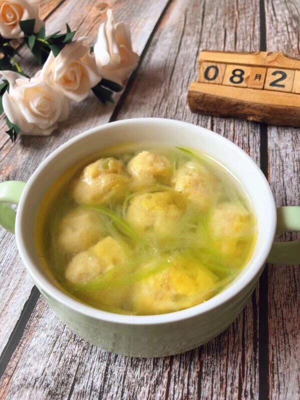 黄瓜小丸子,成品