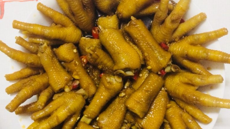 酸醋鸡爪