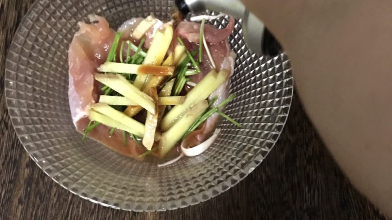 照烧鸡腿三明治,加生抽