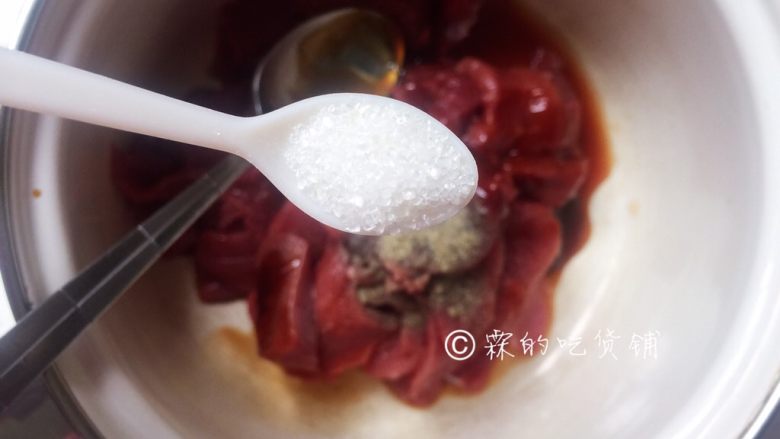 牙签牛肉,加<a style='color:red;display:inline-block;' href='/shicai/ 10588'>糖</a>