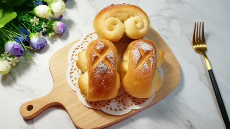 甜味面包卷,味道好极了!