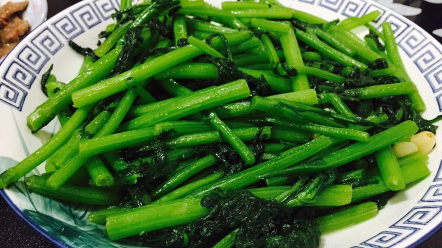 蒜炒皇帝菜