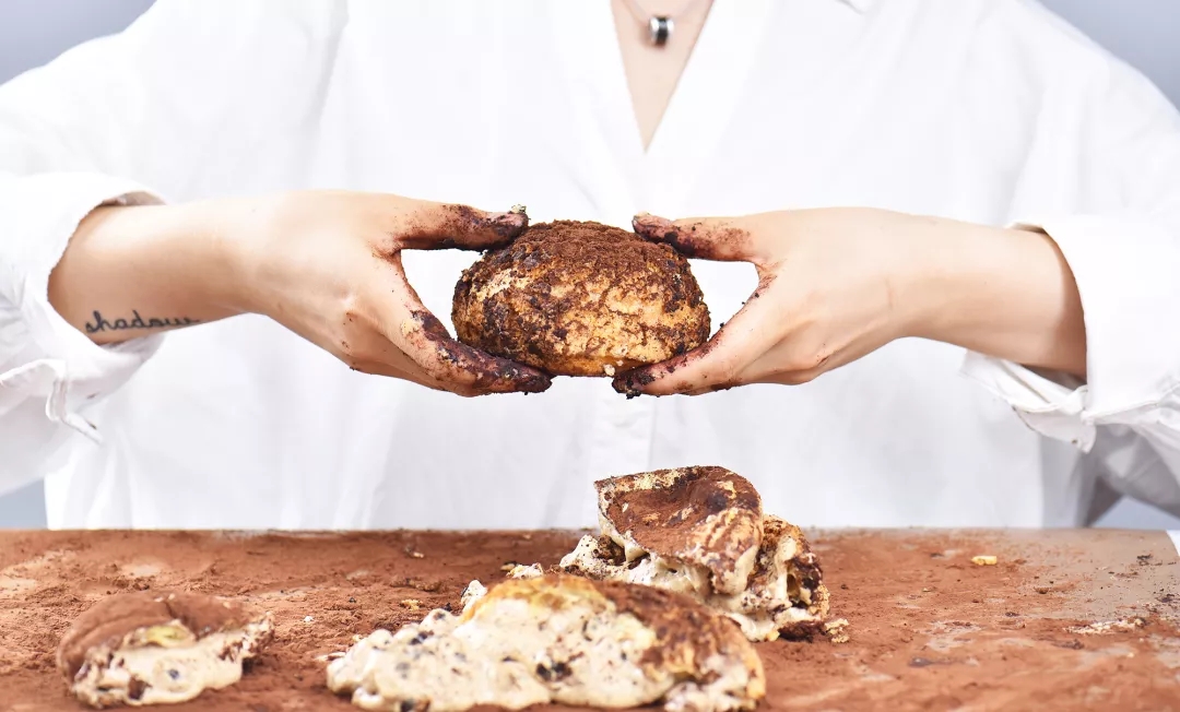 爆浆珍珠奶茶脏泡芙