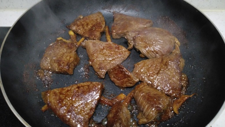 家常牛排,大火收汁，。