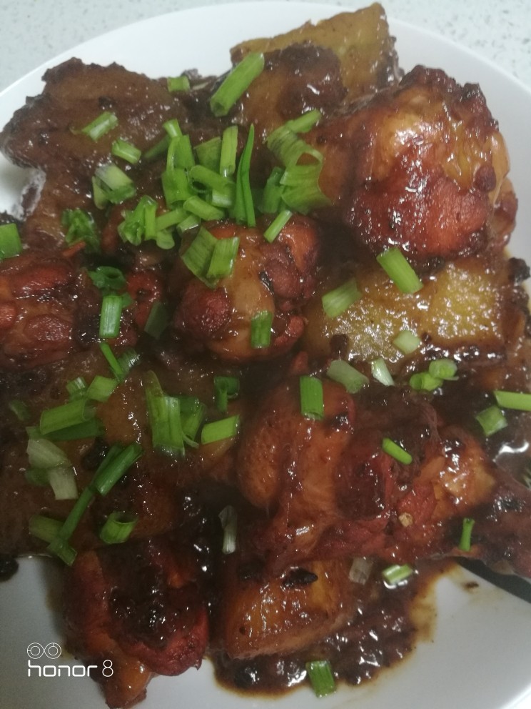 菜谱#菊香鸡翅根#(创建于20/11~2018),这道养生美食制作成功,欢迎品尝,OK。