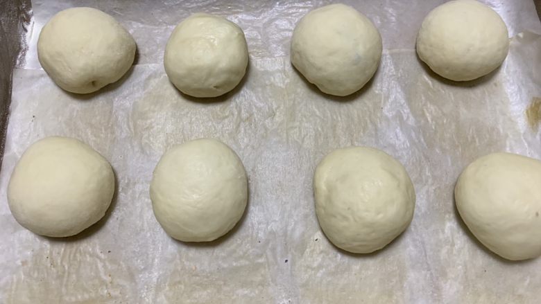 绵白糖餐包,二次发酵