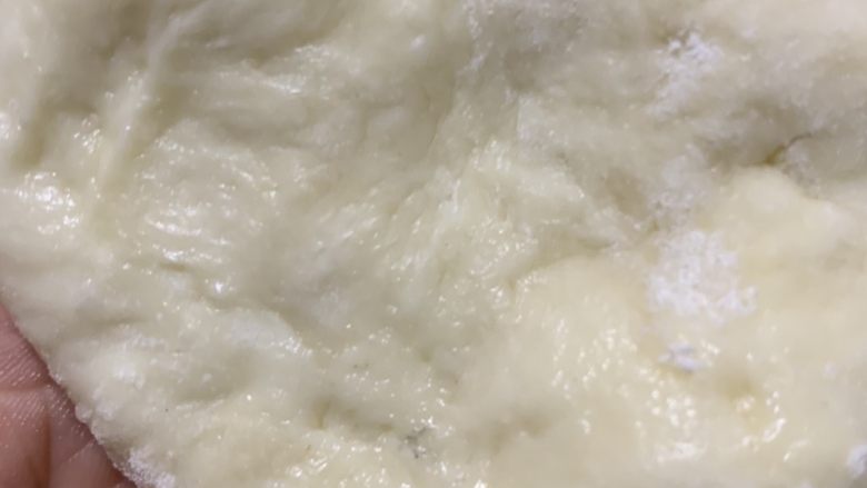 绵白糖餐包,压平