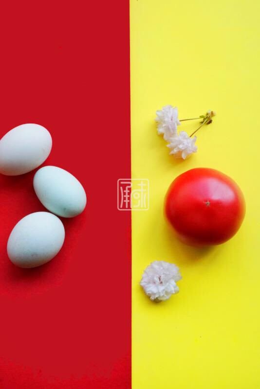 承味蕃茄炒蛋,食材准备的无非就是番茄和蛋