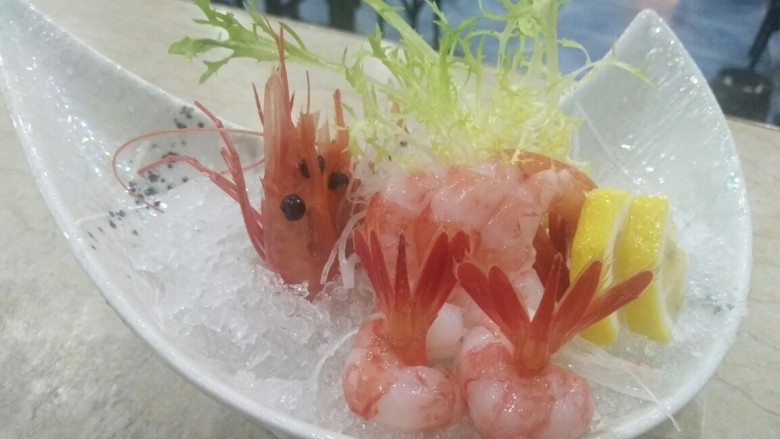 甜虾刺身