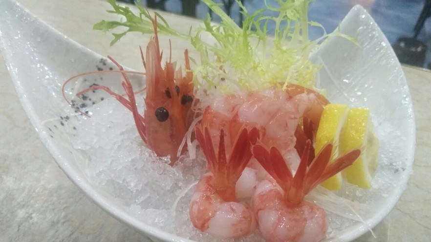 甜虾刺身