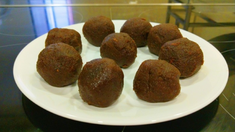 新文美食 自制红豆沙,成品图