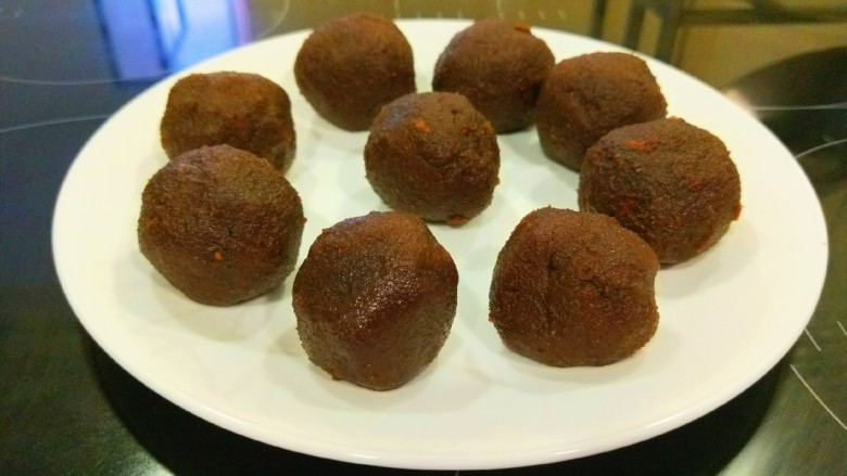 新文美食 自制红豆沙,成品图