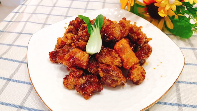 正宗榕城荔枝肉,成品图。