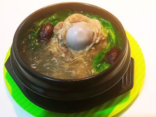 棒骨菠菜粉丝汤