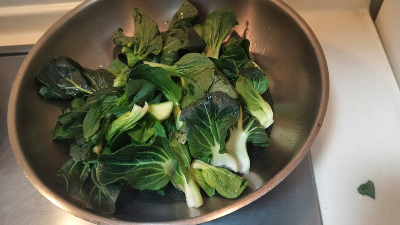 青菜菜汤面🍲,青菜下去。