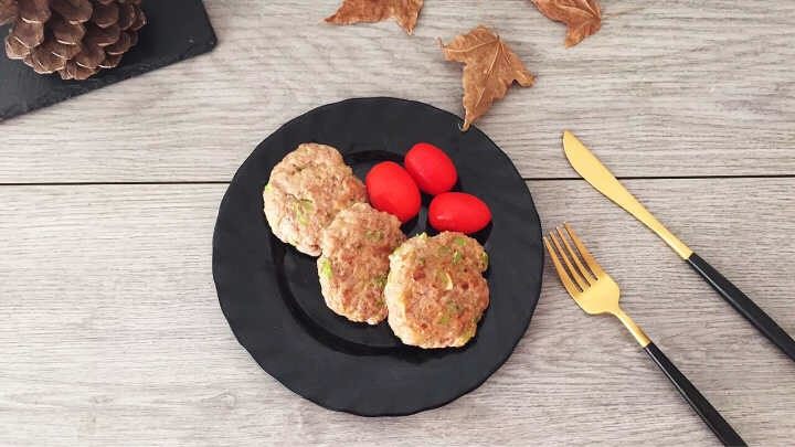 西葫芦肉饼,成品图!