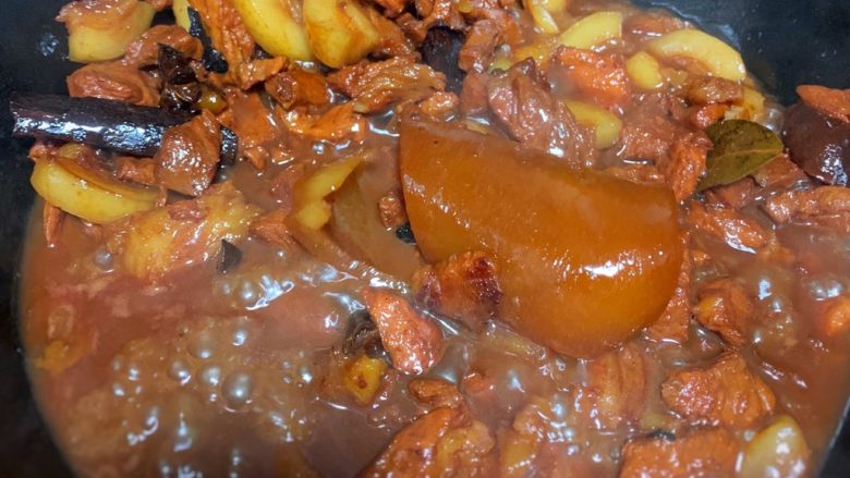 红烧肉,收汁